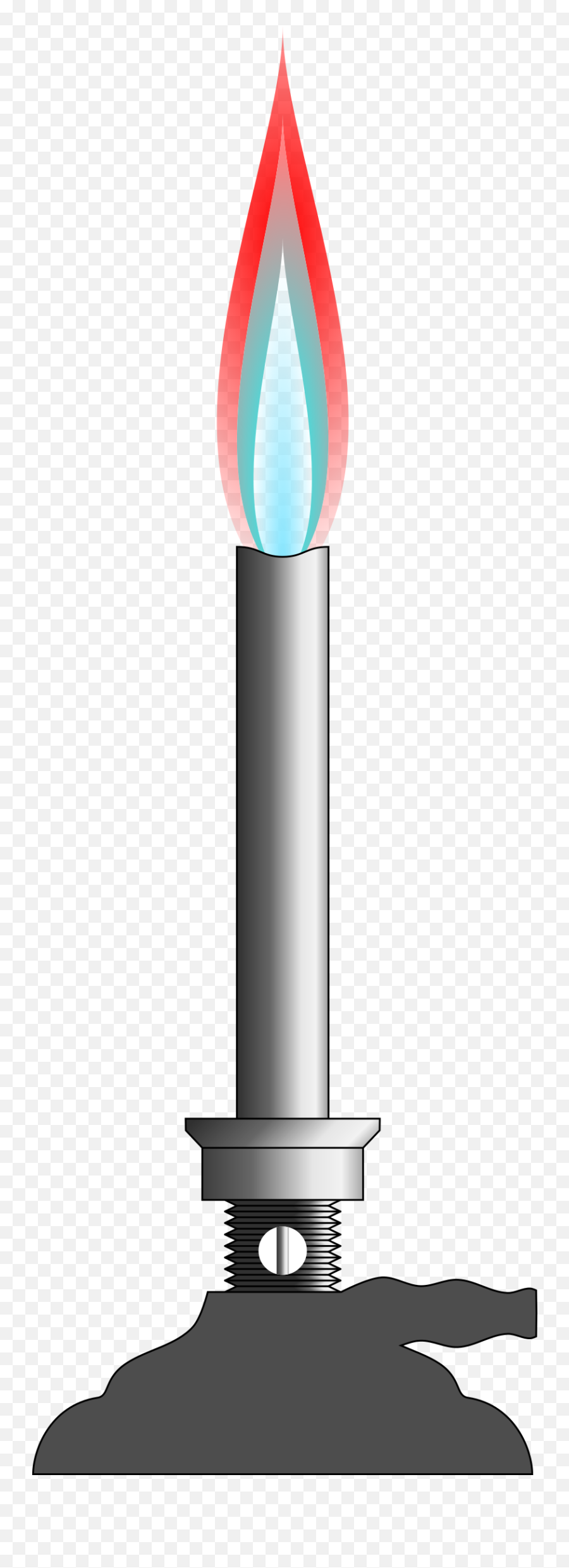 Flame Gif - Bunsen Burner Clip Art Png Download Original Cylinder Emoji,Fire Gif Transparent