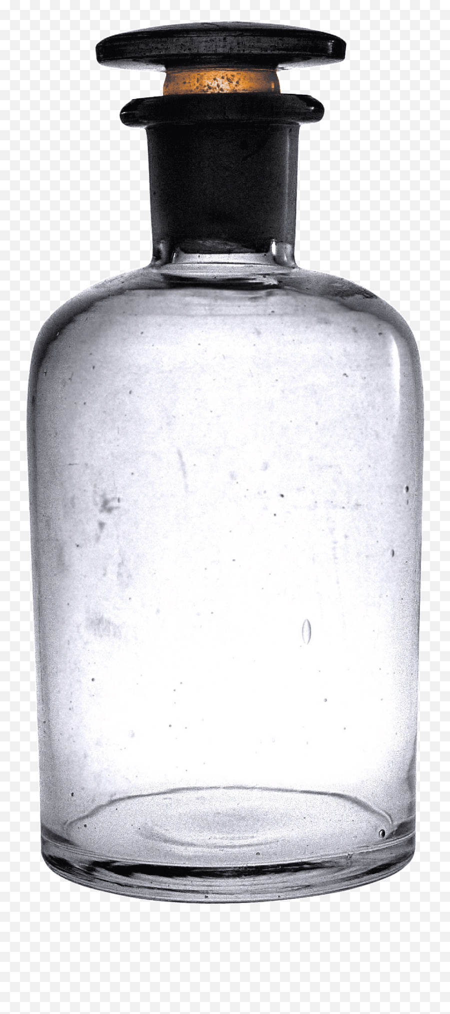 Vintage Empty Bottle Transparent Png - Cylinder Emoji,Bottle Png