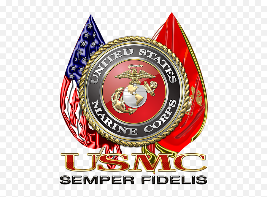 U - Logo Marine Corps Usmc Emoji,Usmc Logo