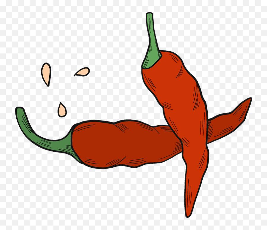 Chilli Peppers Clipart - Spicy Emoji,Chili Clipart