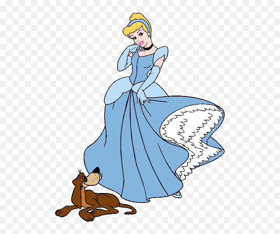 Library Of Disney Clip Free Stock Cinderella Clip Free Stock - Floor Length Emoji,Disney Clipart