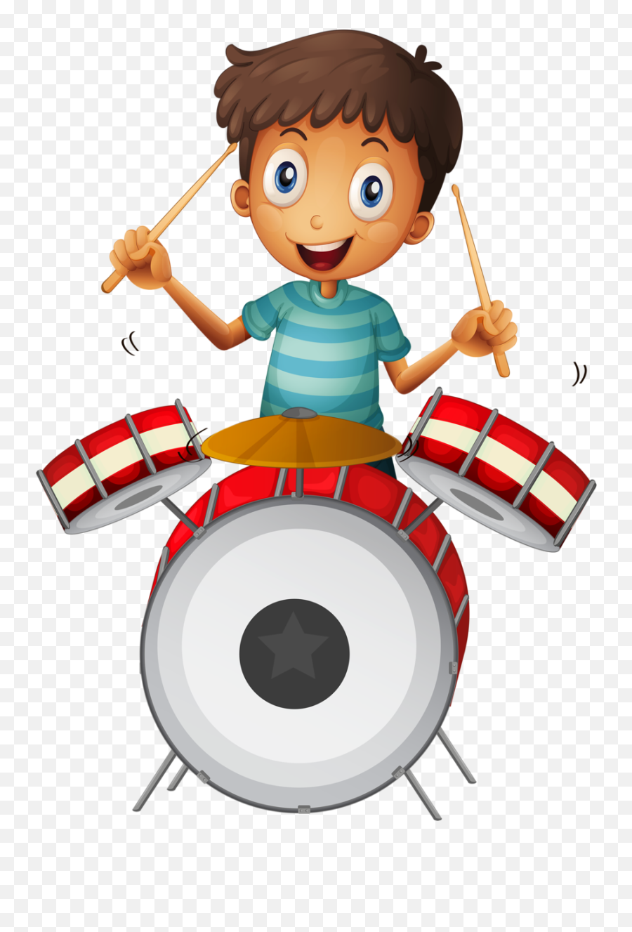 Dança Música - Boy Drumming Clipart Transparent Cartoon Talented Kids Emoji,Drums Clipart