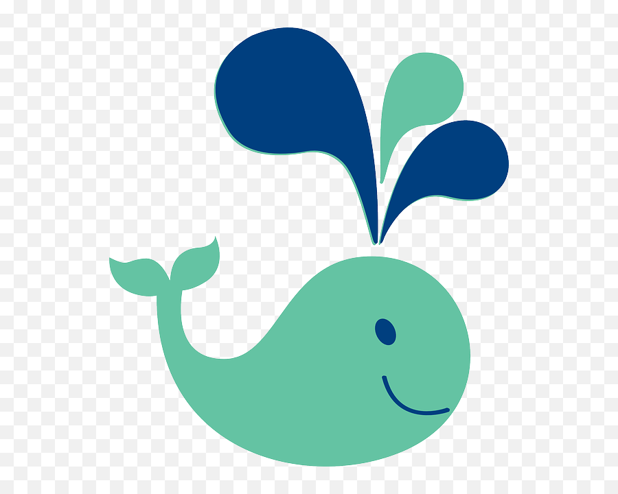 Cute Whale Clipart - Cute Clipart Random Emoji,Whale Clipart