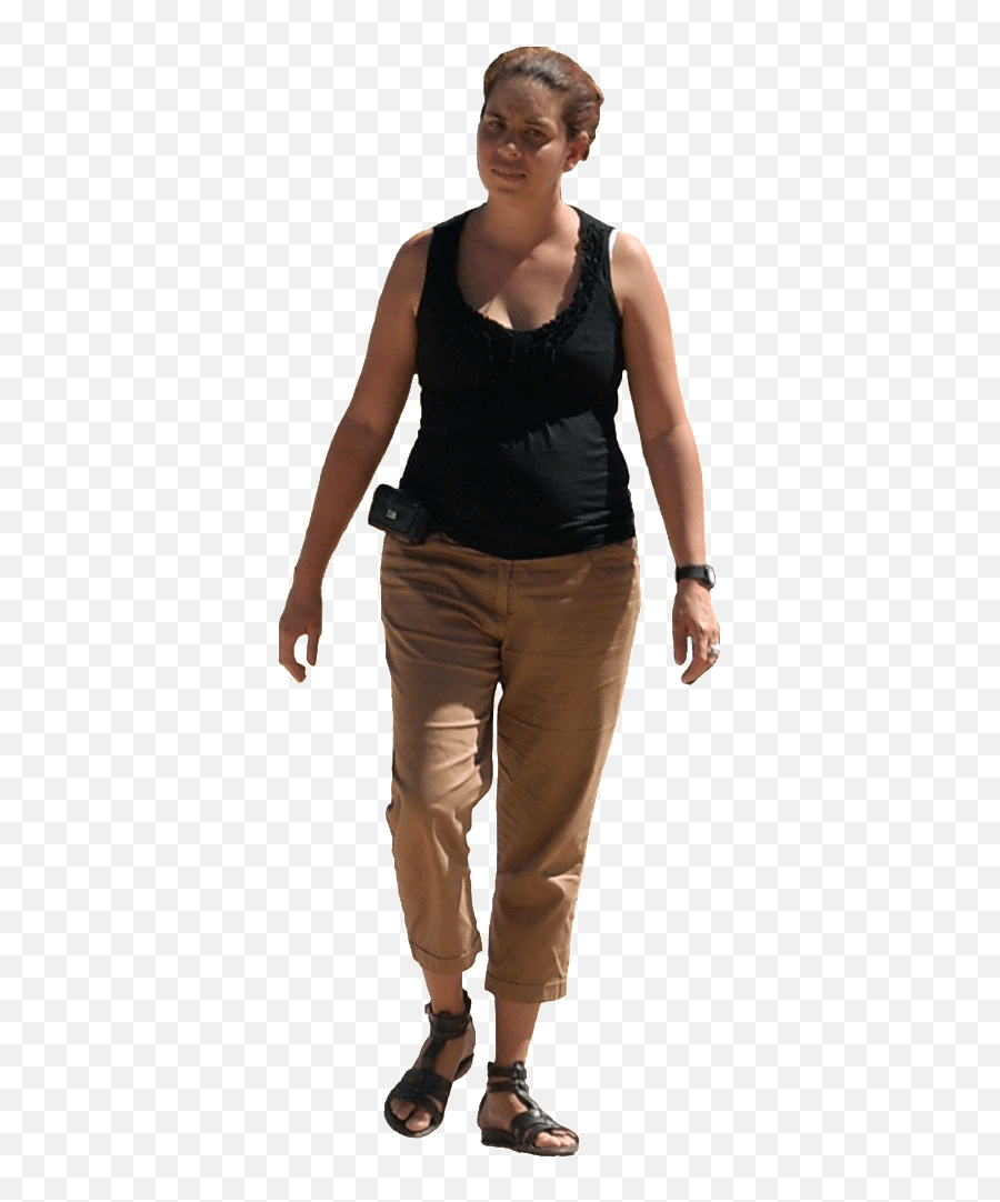 Download Woman - Standing Emoji,Woman Walking Png