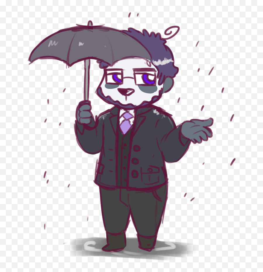 Id Rainy Days - Cartoon Transparent Cartoon Jingfm Fictional Character Emoji,Rainy Clipart