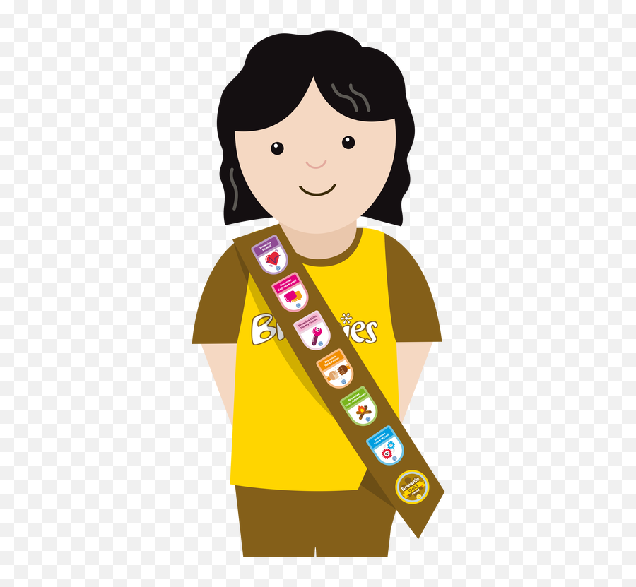 Brownies - Girlguiding Clipart Emoji,Brownie Clipart