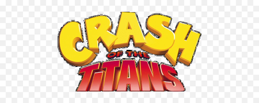 Logo For Crash Of The Titans - Crash Bandicoot Of The Titans Logo Emoji,Titans Logo Png