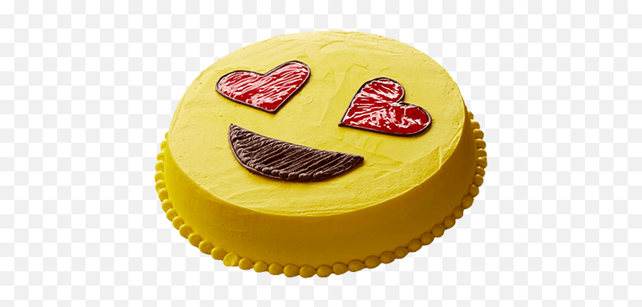 In Love Emoji Ice Cream Cake Carvel Cake Shop - Daisy Wheel Typewriter,Lol Emoji Png