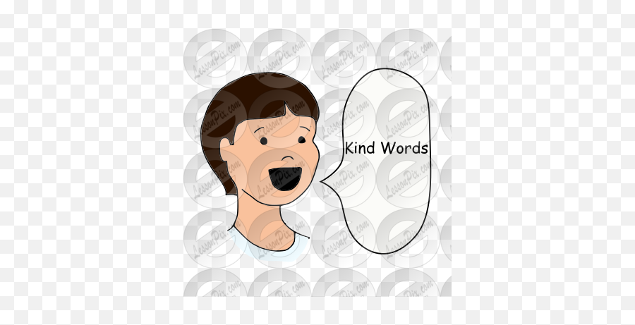 Great Kind Words Clipart - Kind Words Clip Art Emoji,Kind Clipart