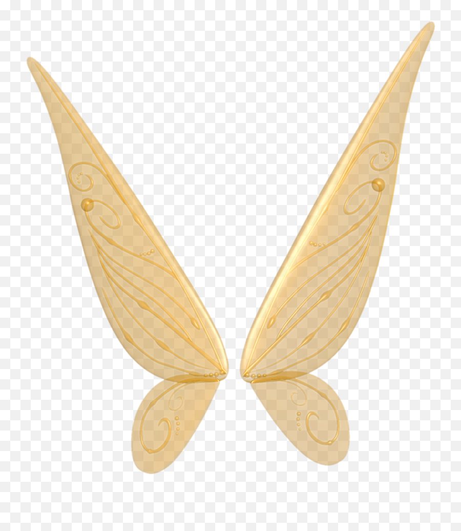 Free Fairy Wings Clipart - Gold Fairy Wings Png Emoji,Wings Clipart