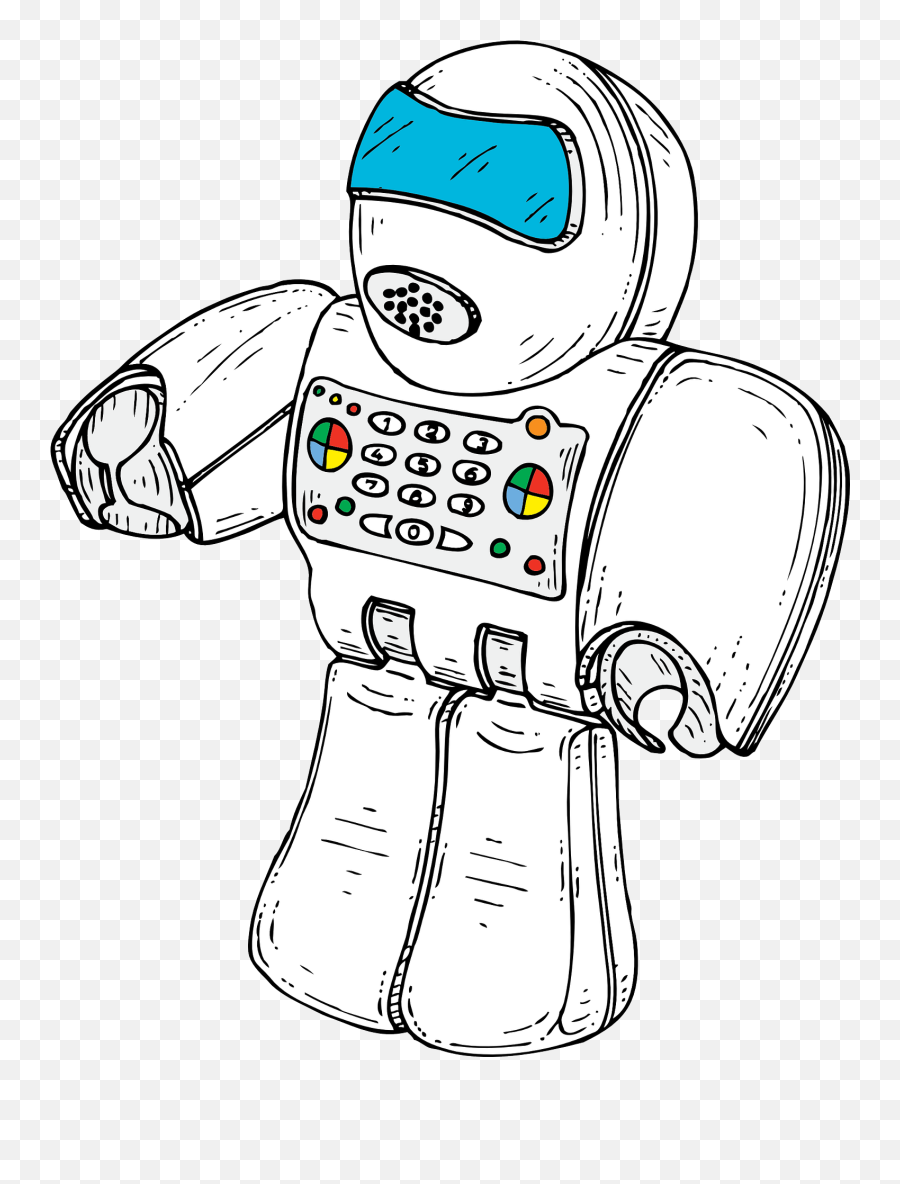 Robot Machine Clipart Free Image Download - Robot Calculadora Emoji,Machine Clipart