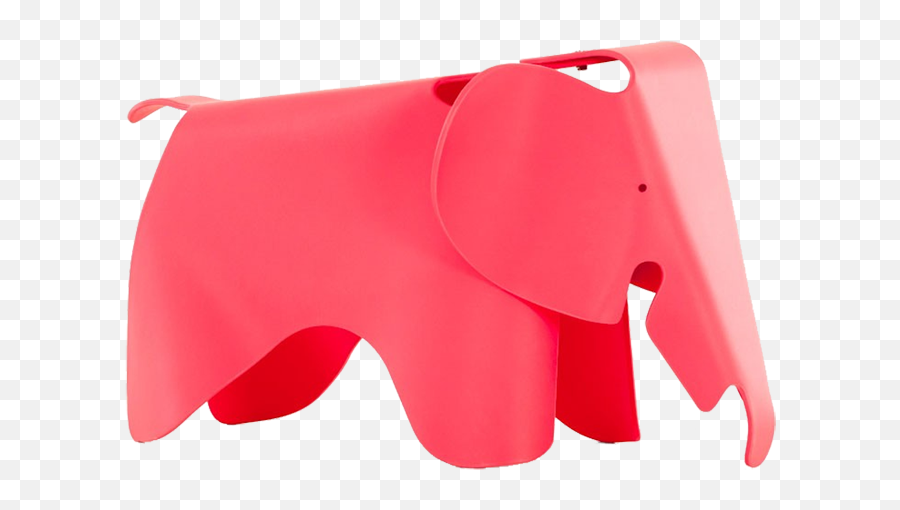 Pink Elephant - Eames Elephant Children Chair Pink Design Olifant Emoji,Elephant Transparent Background