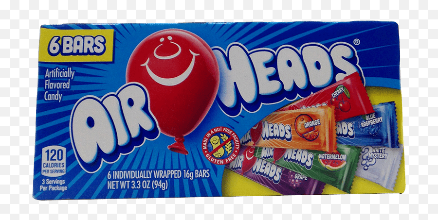 Airheads Theater Box - Chewing Gum Emoji,Airheads Logo