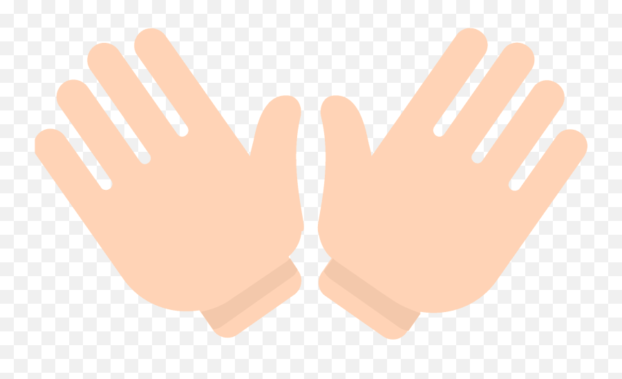 Open Hands Emoji Clipart Free Download Transparent Png - Imagem De Mãos Abertas,Clapping Hand Clipart