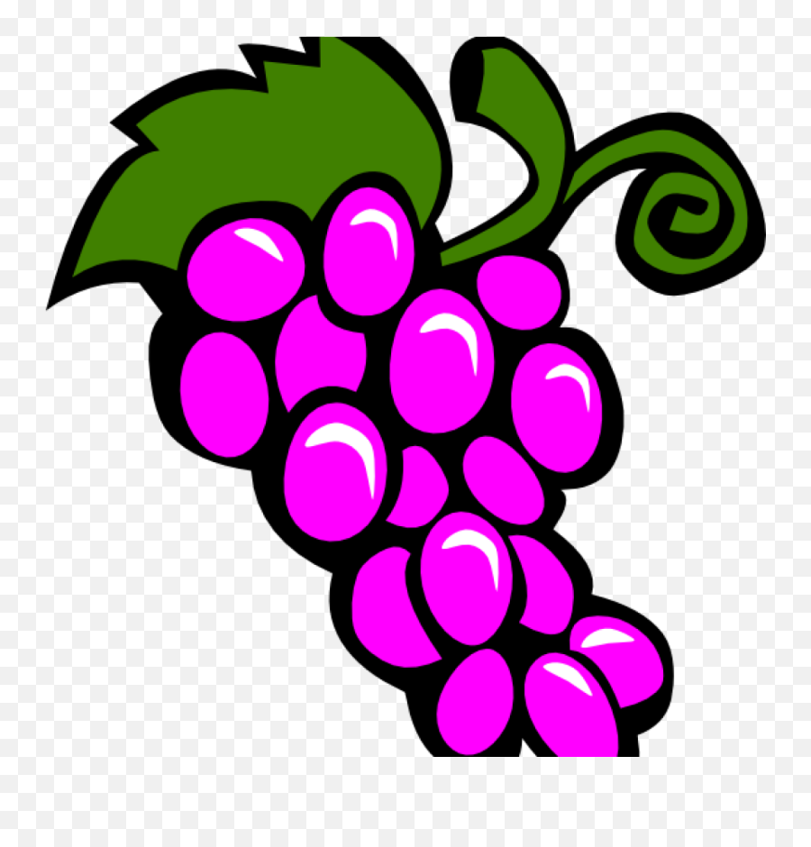 Download Grapes Clipart Clip Art At - Animated Grape Emoji,Grapes Clipart