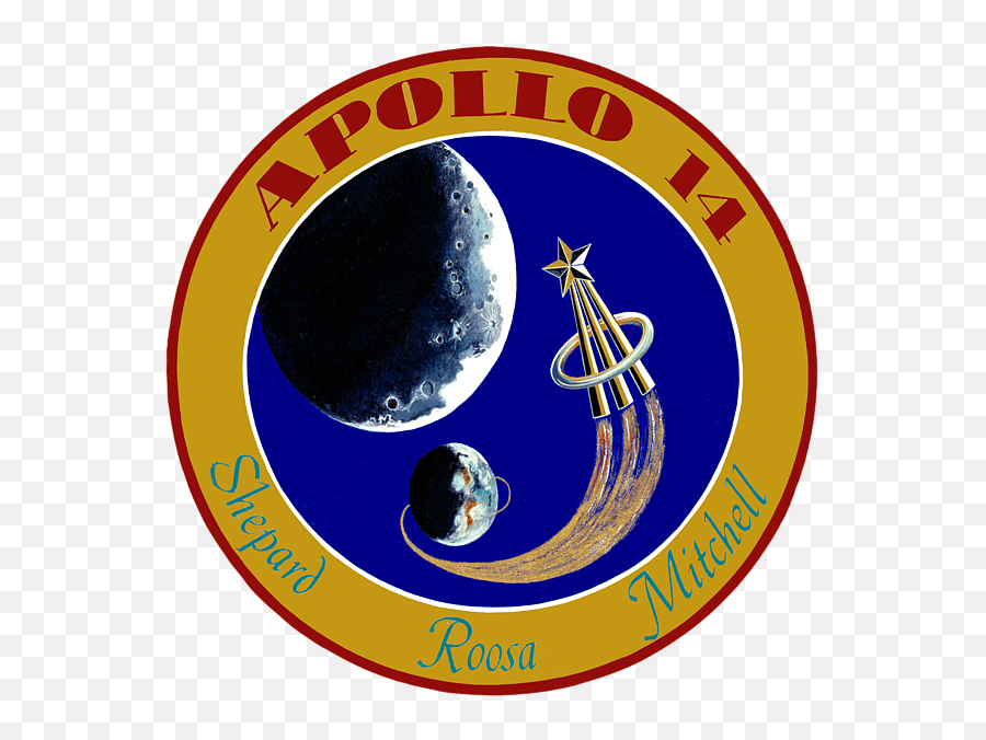Apollo 14 Mission Logo Fleece Blanket Emoji,Mission Logo