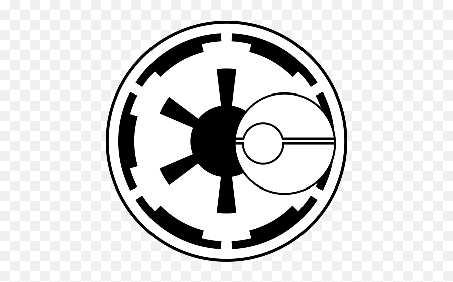 Pin - Logo Wallpaper Empire Star Wars Emoji,Imperial Logo