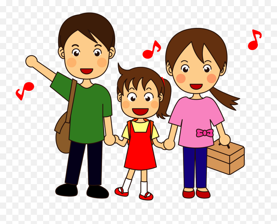 Family Is Having A Picnic Clipart - Holding Hands Emoji,Picnic Clipart