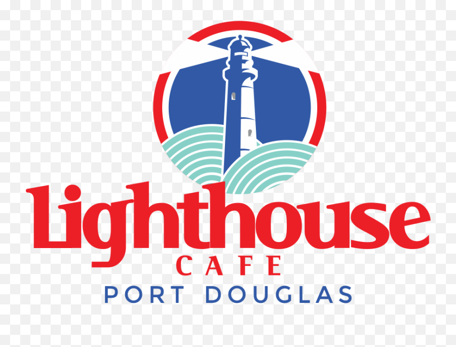 Bold Modern Hospitality Logo Design For Lighthouse Cafe - Language Emoji,Lighthouse Logo