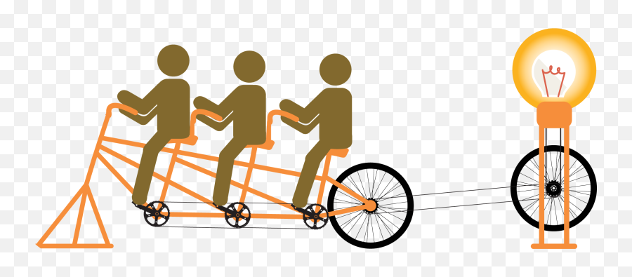 Build Effective Teams - Tandem Bicycle Transparent Cartoon Emoji,Tandem Bike Clipart