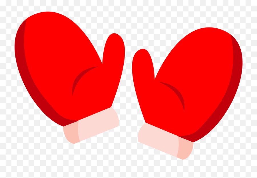Red Gloves Clipart Emoji,Gloves Clipart