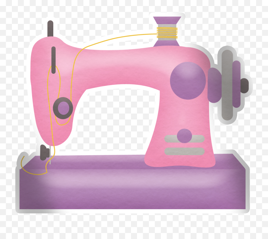 Purple Clipart Sewing Machine Picture 1962462 Purple - Solid Emoji,Sewing Machine Clipart