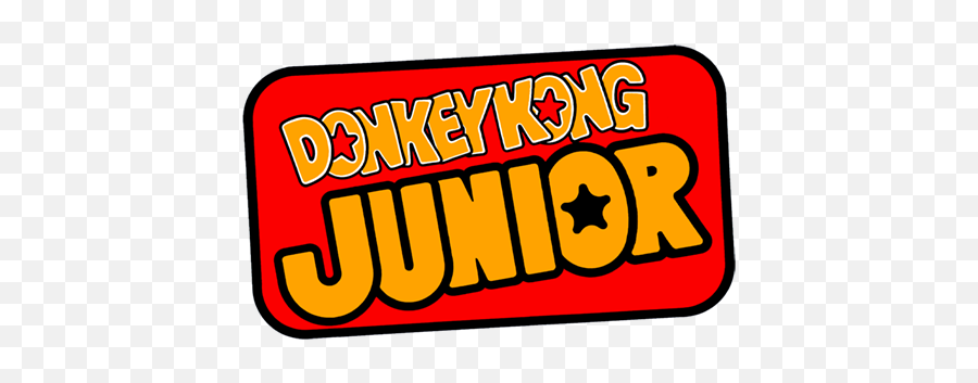 Donkey Kong Jr Logo Transparent Png - Donkey Kong Jr Emoji,Donkey Kong Logo
