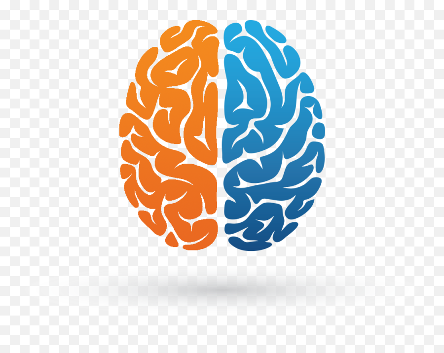 Brain Clip Art Png - Brain Hemispheres Transparent Background Emoji,Brain Clipart Png