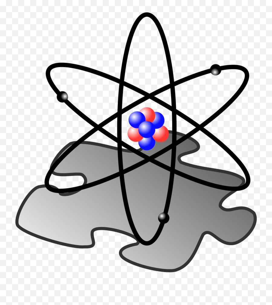 Physics Clipart Nuclear Physics - Symbol For Energy In Symbol Of An Atom Emoji,Physics Clipart
