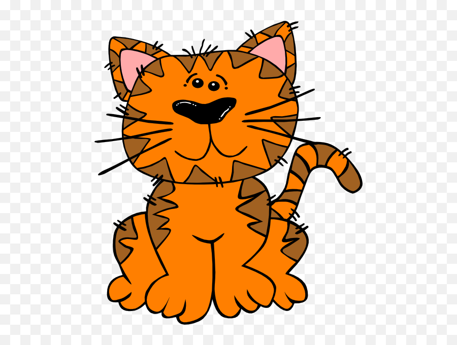 Free Art Clip Of Cat Clipart Image 2 - Clipartix Copyright Free Clipart Cat Emoji,Cat Clipart