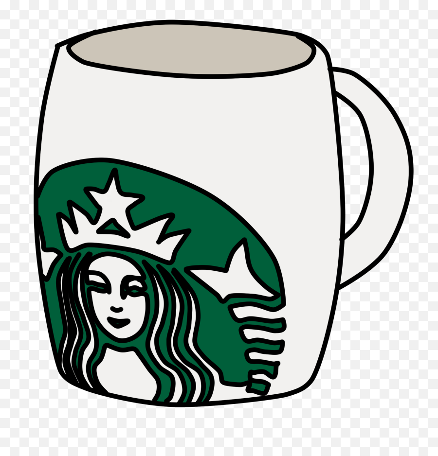 Starbucks Coffee Cup Clipart - Transparent Starbucks Coffee Cup Clipart Emoji,Coffee Cup Clipart