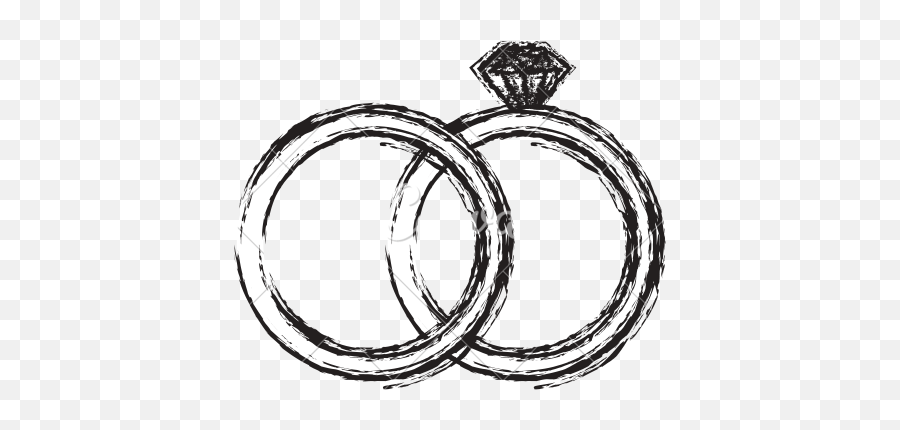 Picture Library Stock Diamond Line At Getdrawings Com - Wedding Rings Transparent Drawing Emoji,Wedding Ring Png