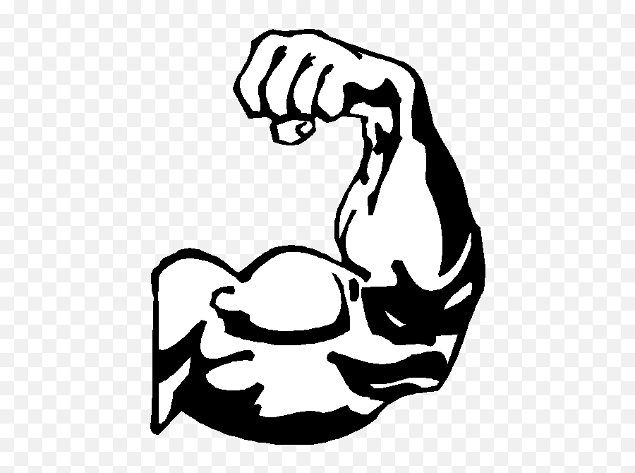 Strength Clip Art - Biceps Png Emoji,Strength Clipart