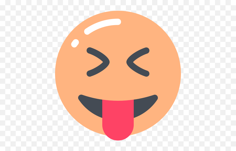 Face Squinting Tongue With Icon - Free Download Icon Emoji,Tongue Png