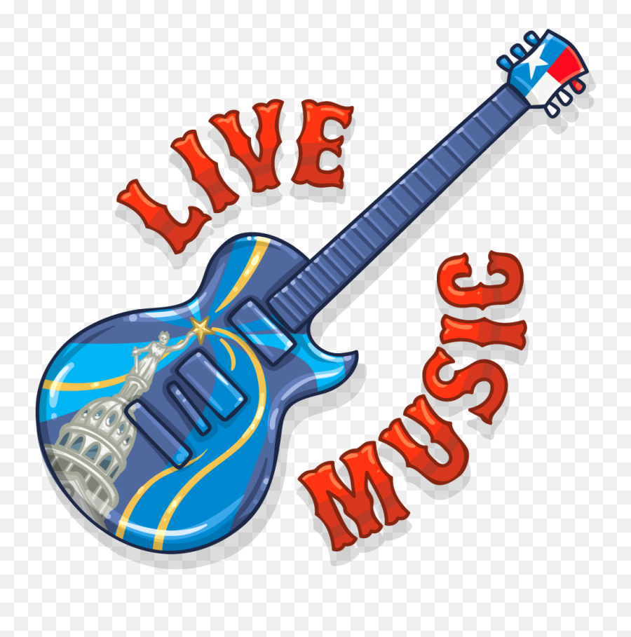 Live Music Clipart Png Transparent Png - Live Music Clipart Png Emoji,Music Clipart Transparent