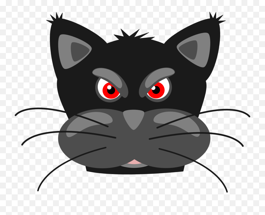 Cat Angry Face - Sad Cat Png Cartoon Emoji,Angry Face Png