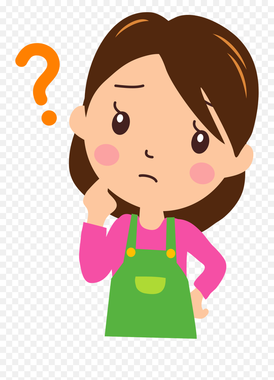 Mother Is Questioning Clipart Emoji,Questioning Clipart
