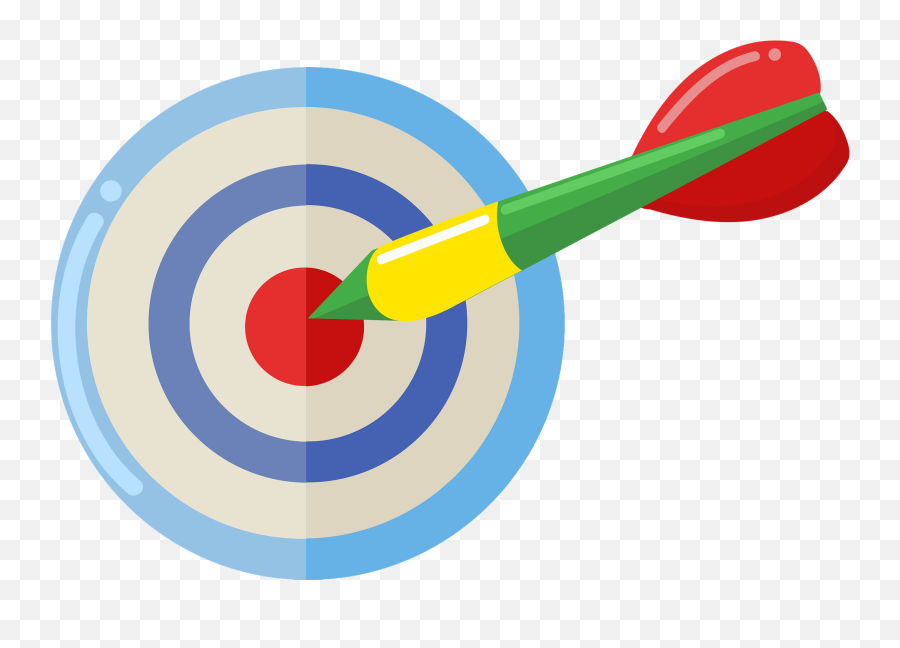 Darts Clipart Free Download Transparent Png Creazilla - Shooting Target Emoji,Bullseye Clipart