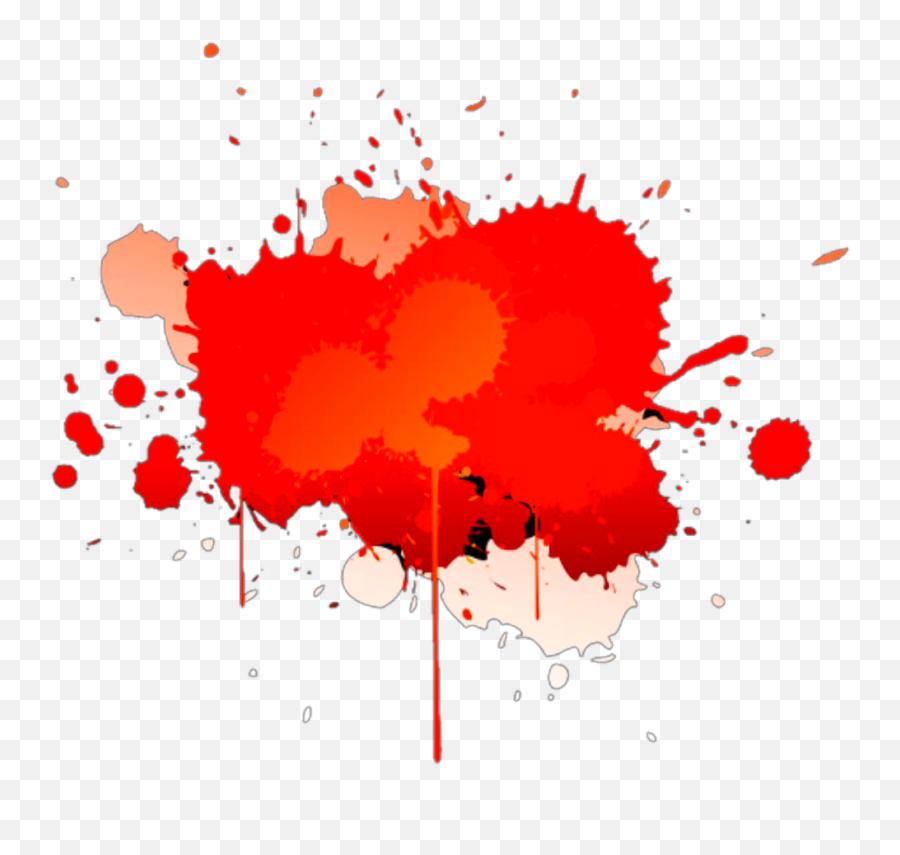 Download Ftestickers Art Paint Splatter Paintsplatter - Light Blue Splatter Emoji,Red Paint Splatter Png