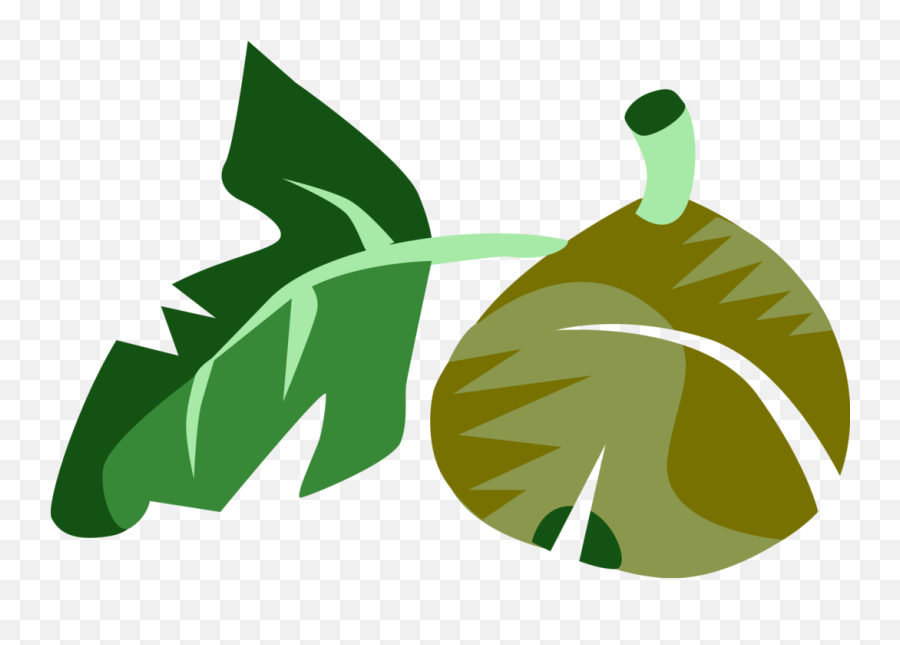 Vector Illustration Of Common Fig Fruit - Fresh Emoji,Fig Clipart