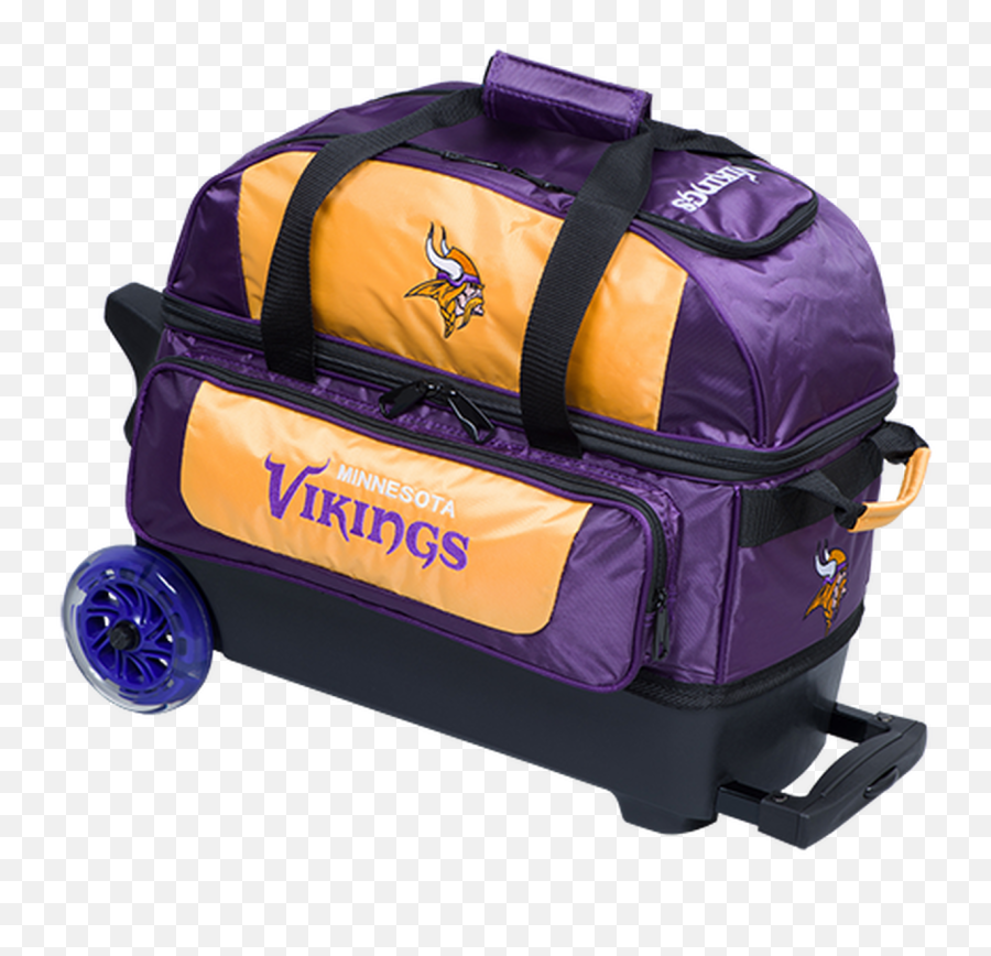 Kr Strikeforce Nfl Minnesota Vikings 2 Ball Roller Bowling Bag - Steelers Bowling Bag Emoji,Minnesota Vikings Png