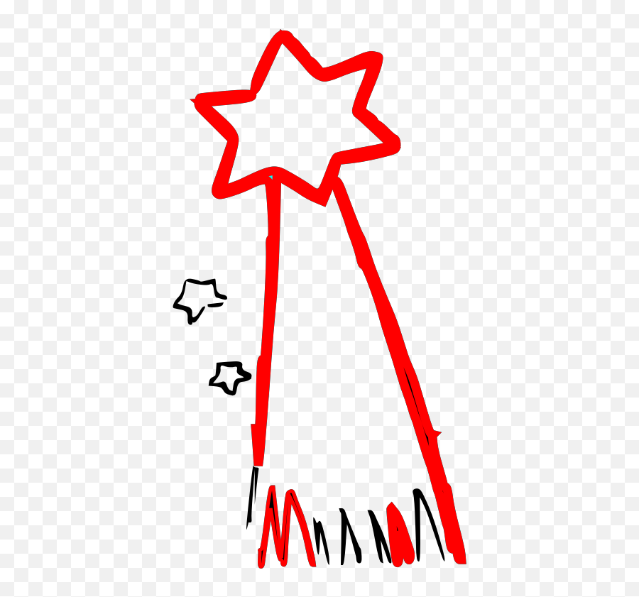 Shooting Star Clip Art At Clker - Dot Emoji,Shooting Star Clipart