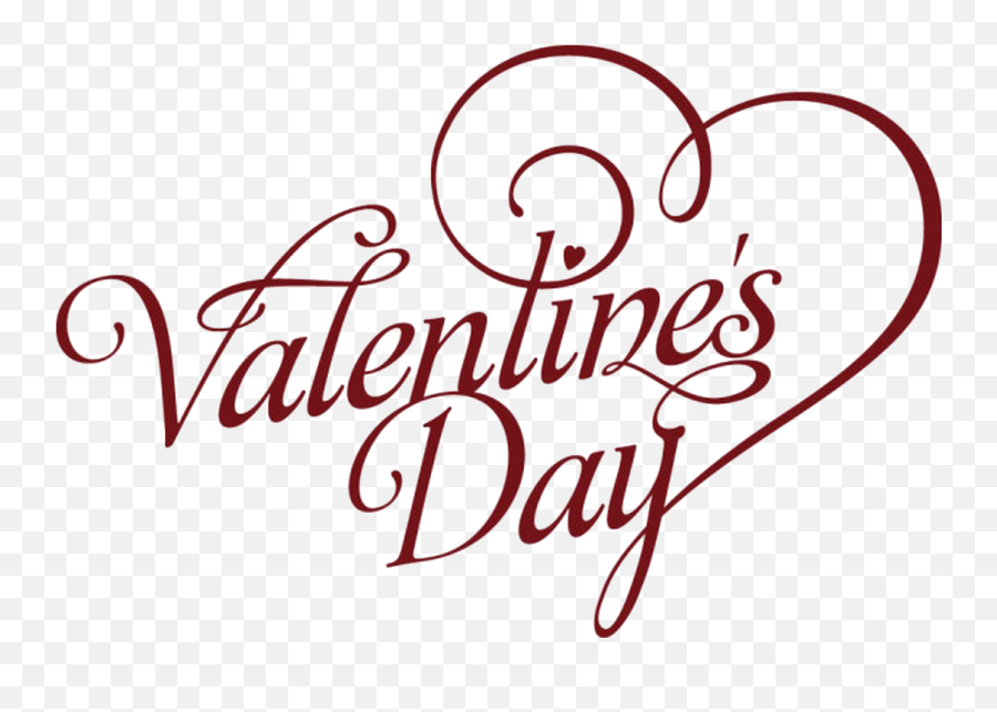 Valentines Day Text Png Transparent Emoji,Valentines Day Transparent
