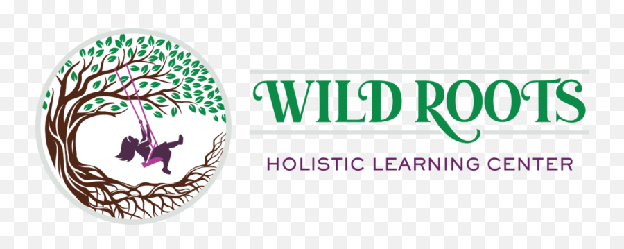Wild Roots School Preschool Kindergarten Elementary Emoji,Holistic Logo