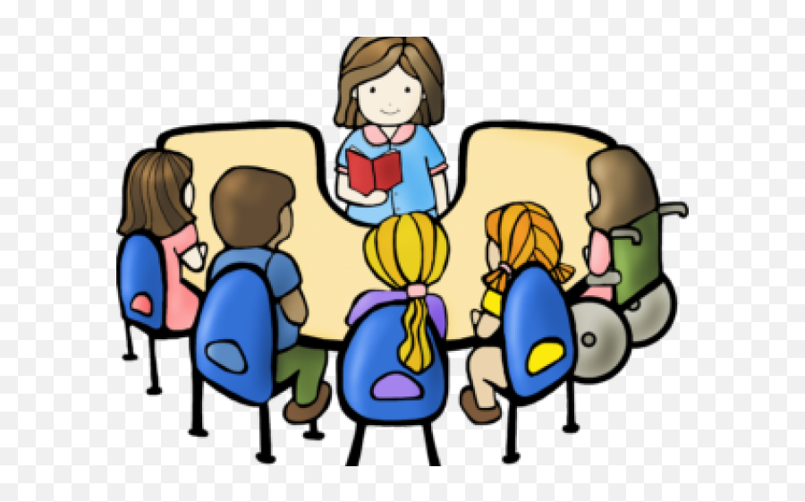 Png Royalty Free Library Group Reading Clipart - Transparent Emoji,Free Library Clipart