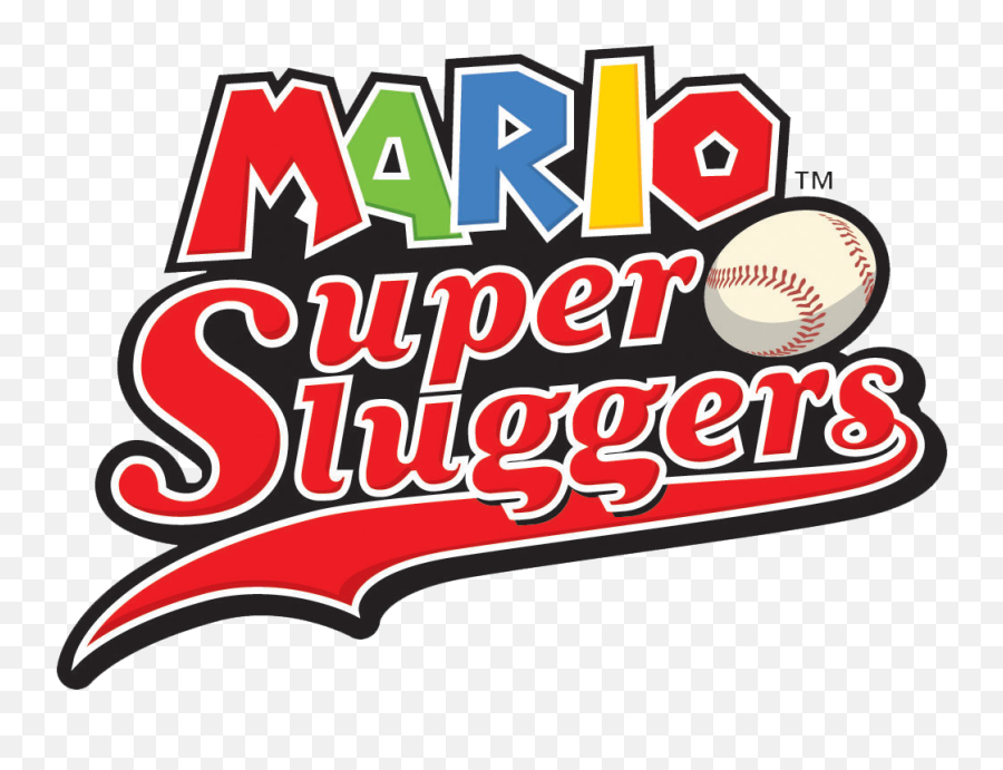 Photo 69 Of 187 Video Game Logos - Super Mario Super Sluggers Logo Emoji,Video Game Logos