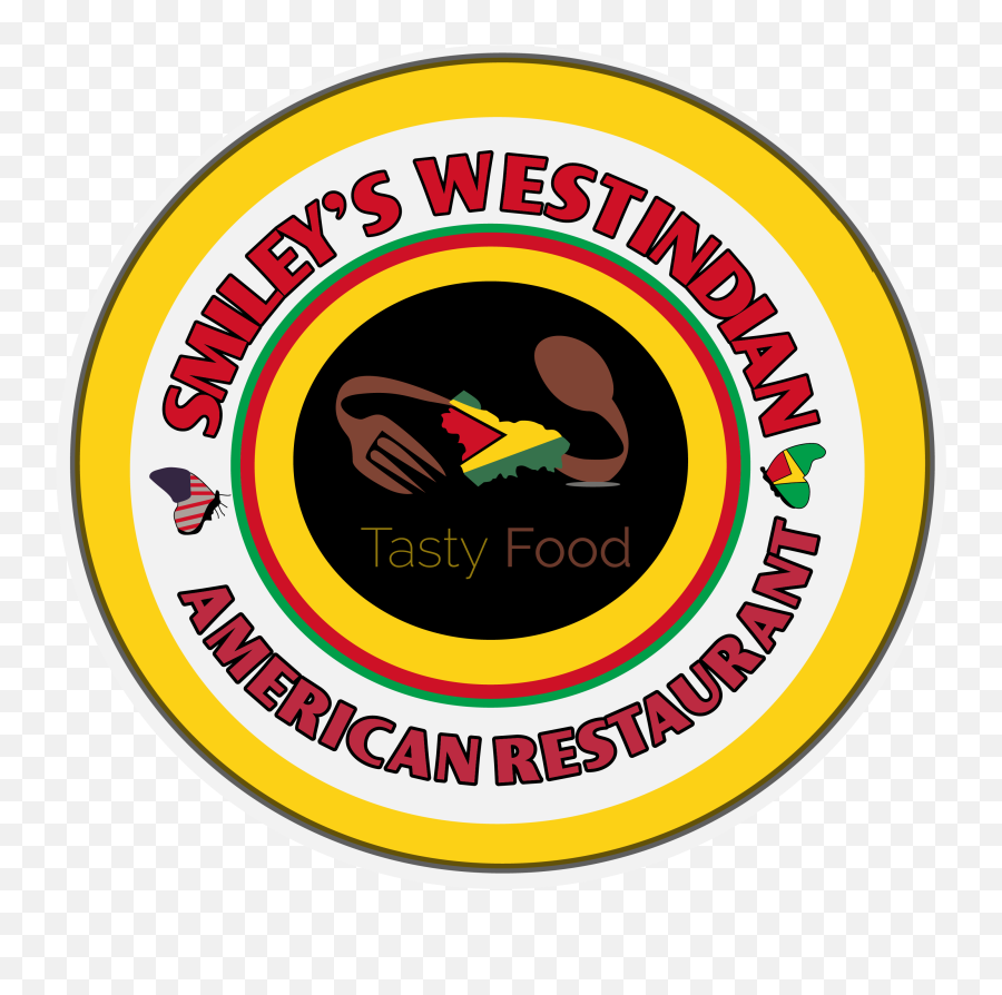 Curry Chicken W White Rice U0026 Salad - Smileys West Indian Emoji,Caribbean Logo