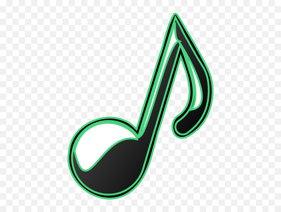 Url Note Wallpaper Border6html - Green Music Note Png Emoji,Music Border Png