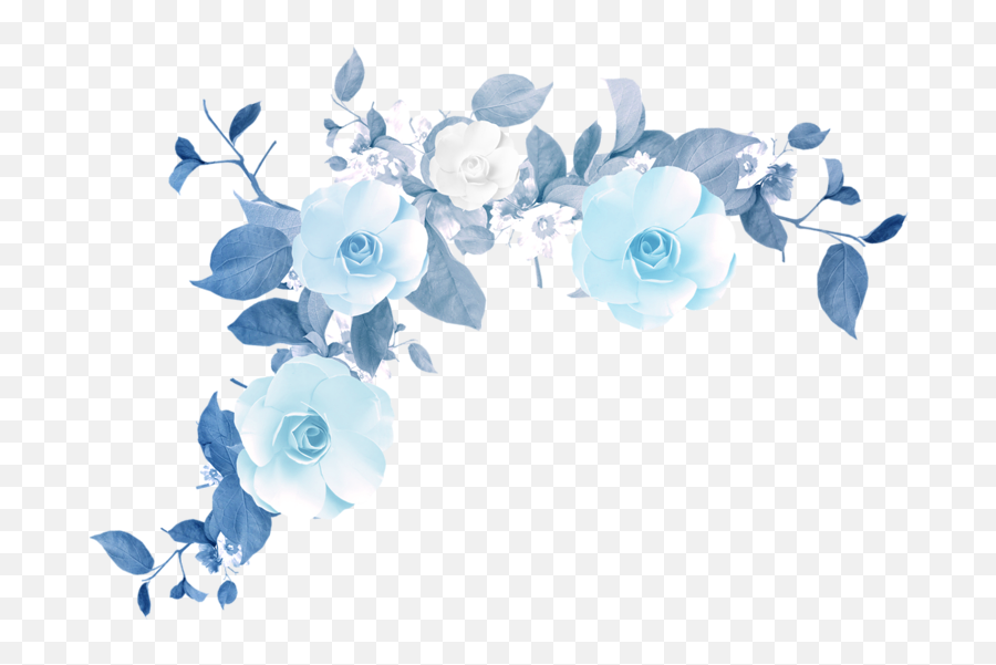 Download Watercolor Flowers Tumblr Png Png U0026 Gif Base - Blue Flowers Vintage Png Emoji,Watercolor Flowers Png