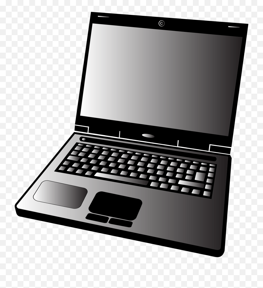 Laptop Clipart Free Download Transparent Png Creazilla Emoji,Laptop Clipart Black And White